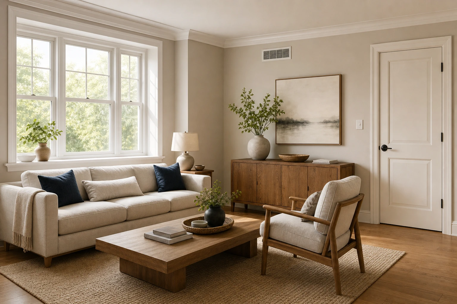 Bedroom & Living Areas