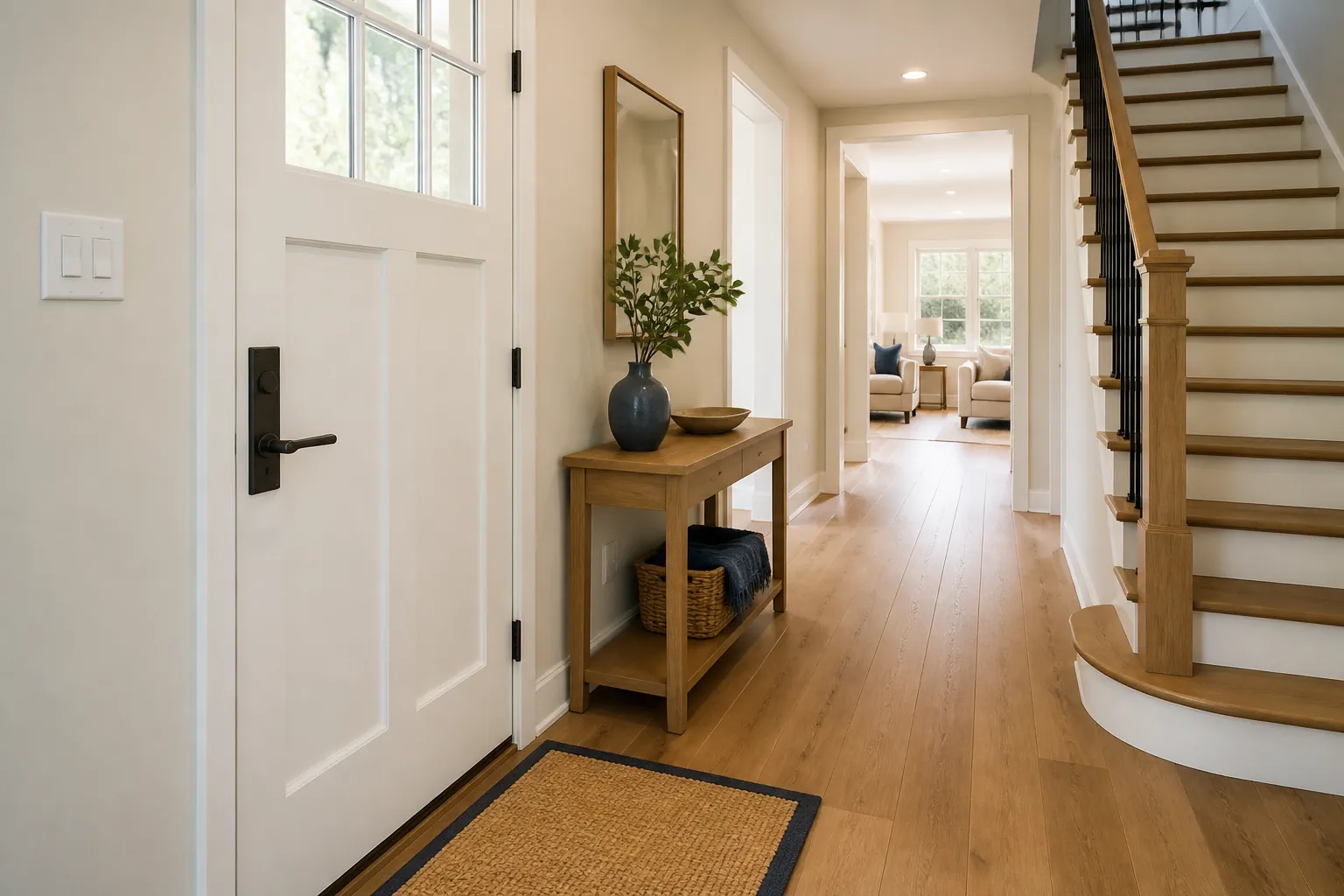 Entryway & Hallway