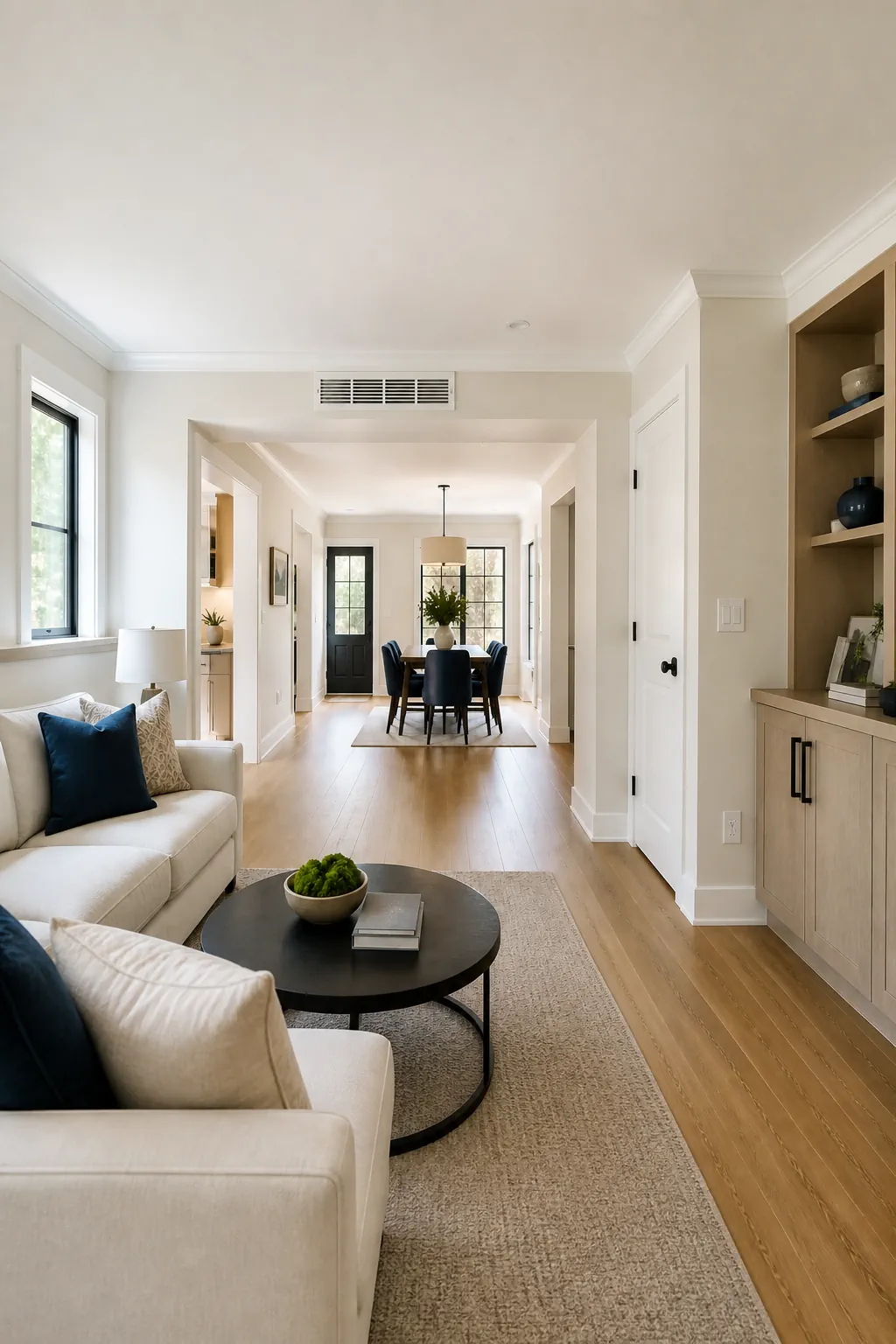 Professional removal of fine renovation dust from an accessible surface