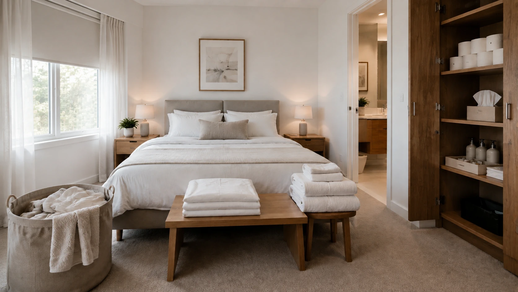 Linens & Restocking