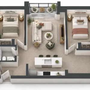 Condo Carpet Cleaning - 2 Bedrooms