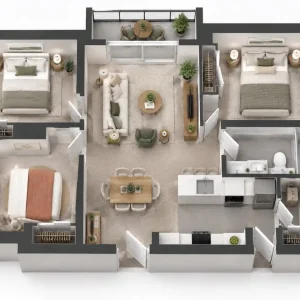 Condo Carpet Cleaning - 4 Bedrooms