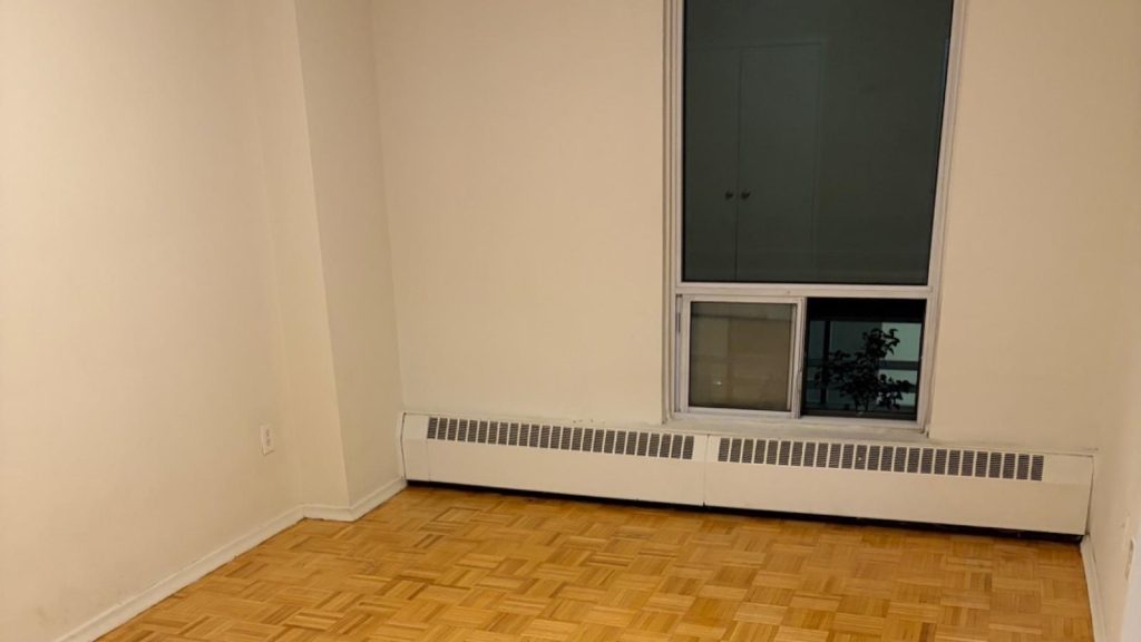 Empty Toronto condo before move-in cleaning